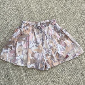 adidas flowy shorts with lining